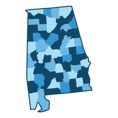 Demographics by County: 1 State