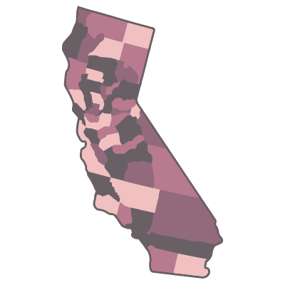 Map - Income By Zip Code: One State