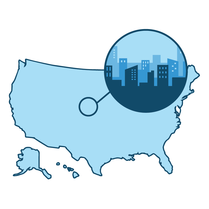 Demographics by City: 1 State