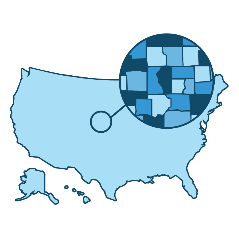 Demographics by County: 1 State