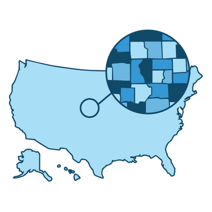 Demographics by County: 1 State