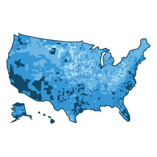 Demographics by County: All US