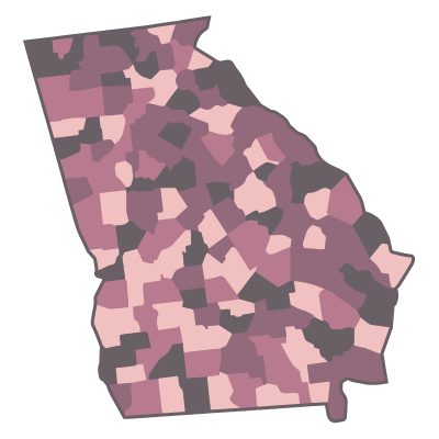 Map - Income By Zip Code: One State