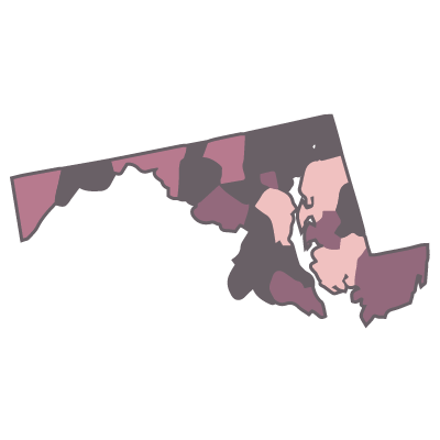 Map - Income By Zip Code: One State