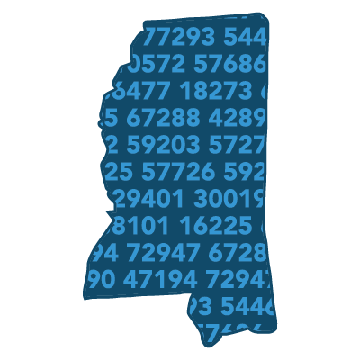 Income By Zip Code List: One State