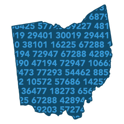 Income By Zip Code List: One State