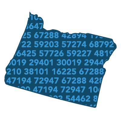 Income By Zip Code List: One State