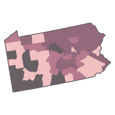 Map - Income By Zip Code: One State