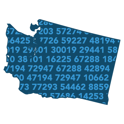 Income By Zip Code List: One State