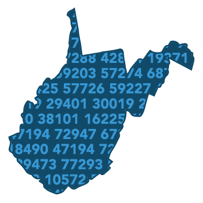 Income By Zip Code List: One State